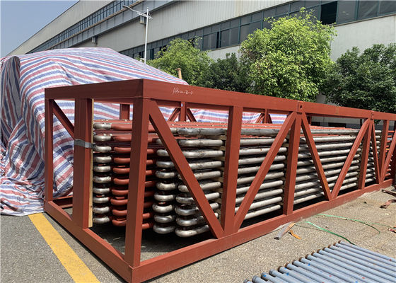 Stainless Primary Secondary Boiler Pendant Superheater For Coal Power Plant