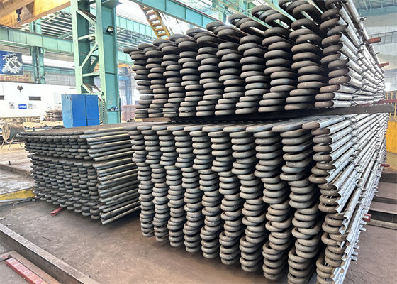 Steam Boiler Superheater Tubes Serpentine Coils Painted Pressure Vessel
