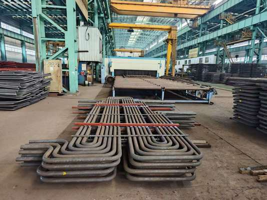ASME Certified Industrial Power Plant Superheater Coils - High Temp Horizontal Type