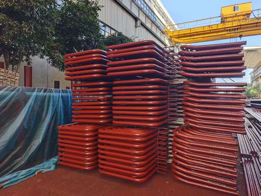 Long Service Life Elevated Superheater Coils - High Alloy Power Plant Boiler